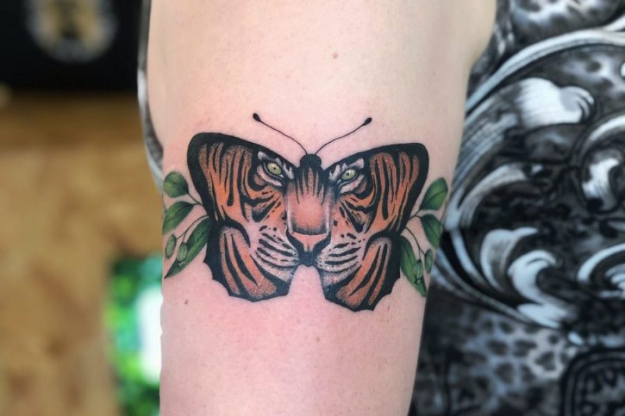 Butterflytiger design  rTattooDesigns